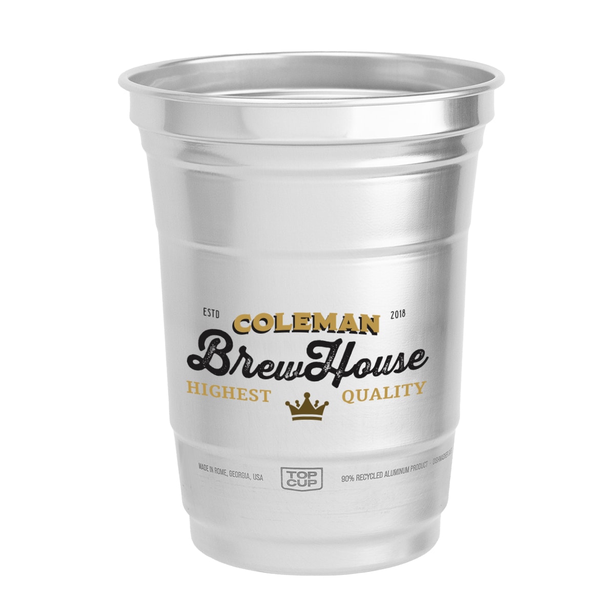 Top Cup Aluminum Cup